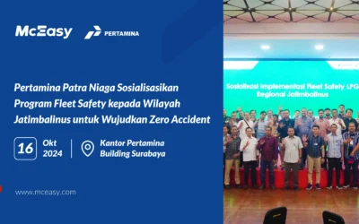 Sosialisasikan Program Keamanan Armada, Pertamina Patra Niaga Memanfaatkan Solusi McEasy