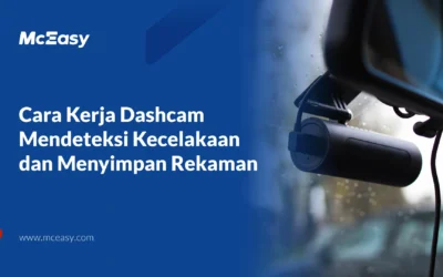 Cara Kerja Dashcam Mendeteksi Kecelakaan dan Menyimpan Rekaman