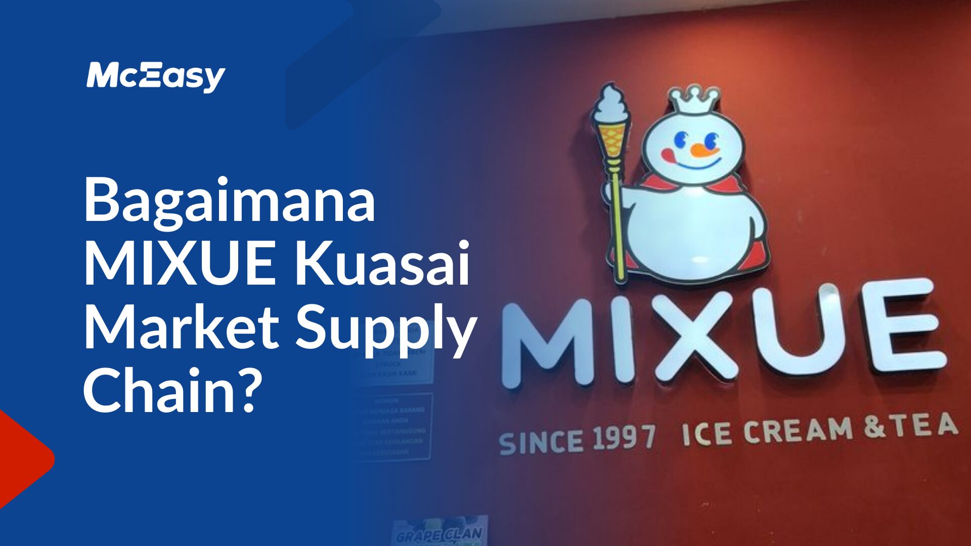 mixue kuasai market supply chain