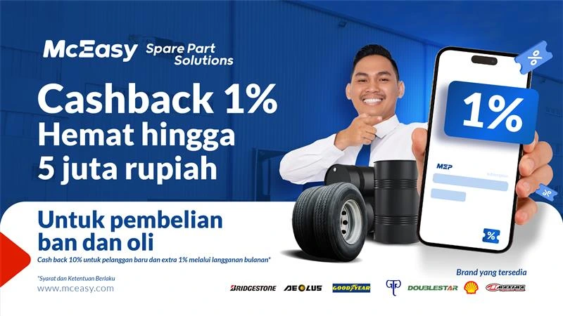 Harga Hemat dengan Promo Ban Truk di McEasy Spare Part Solutions 